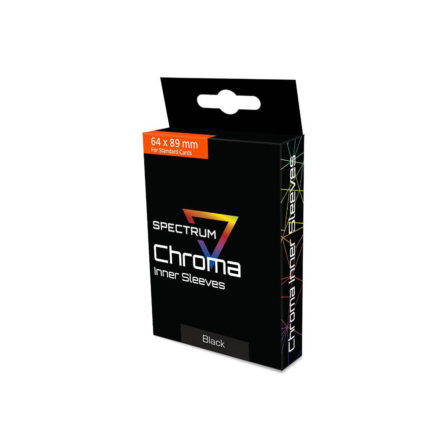 SPECTRUM: CHROMA INNER SLEEVES: BLACK 100CT | Odin's Place