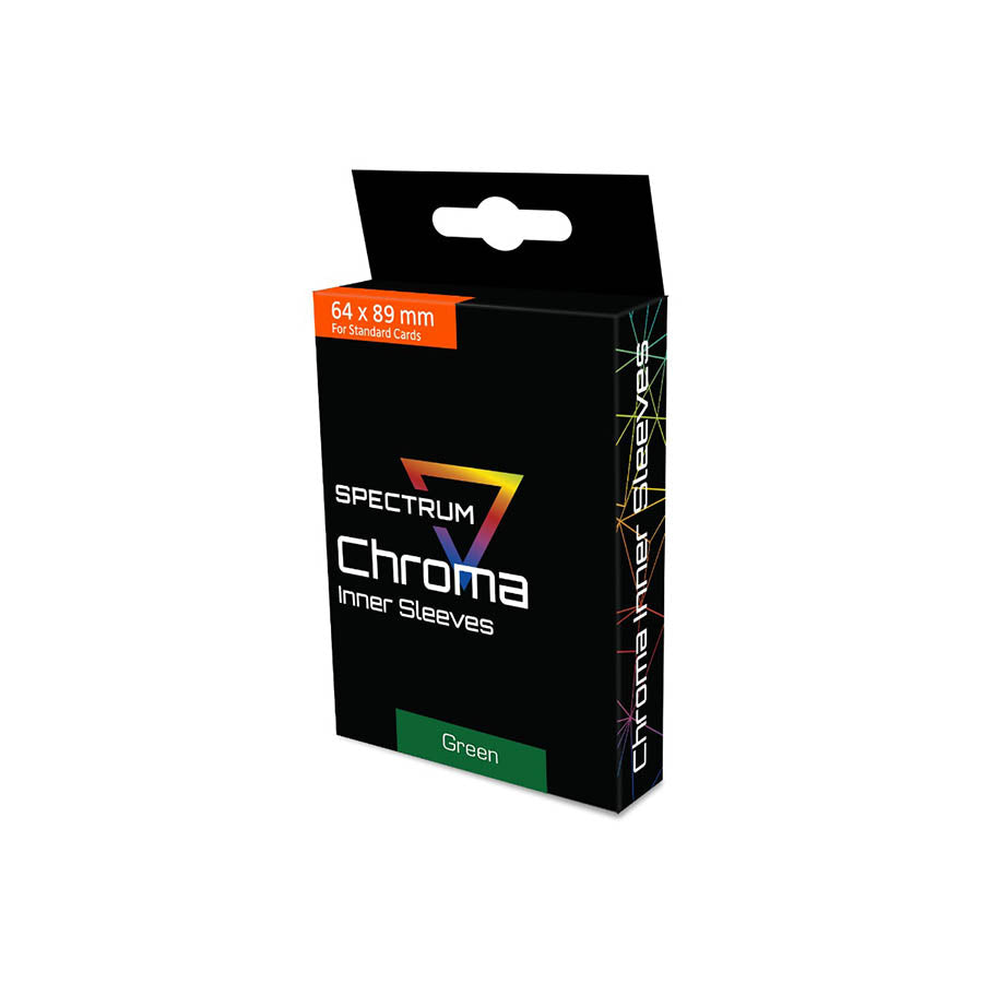 SPECTRUM: CHROMA INNER SLEEVES: GREEN 100CT | Odin's Place