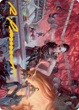 Asmoranomardicadaistinaculdacar Art Card (Gold-Stamped Signature) [Modern Horizons 2 Art Series] | Odin's Place