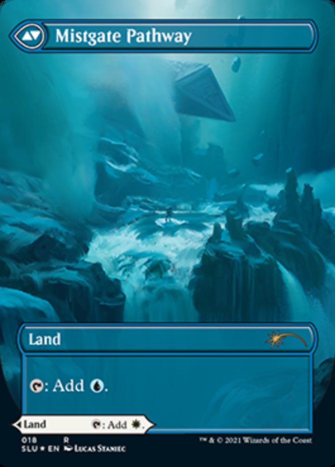 Hengegate Pathway // Mistgate Pathway (Borderless) [Secret Lair: Ultimate Edition 2] | Odin's Place