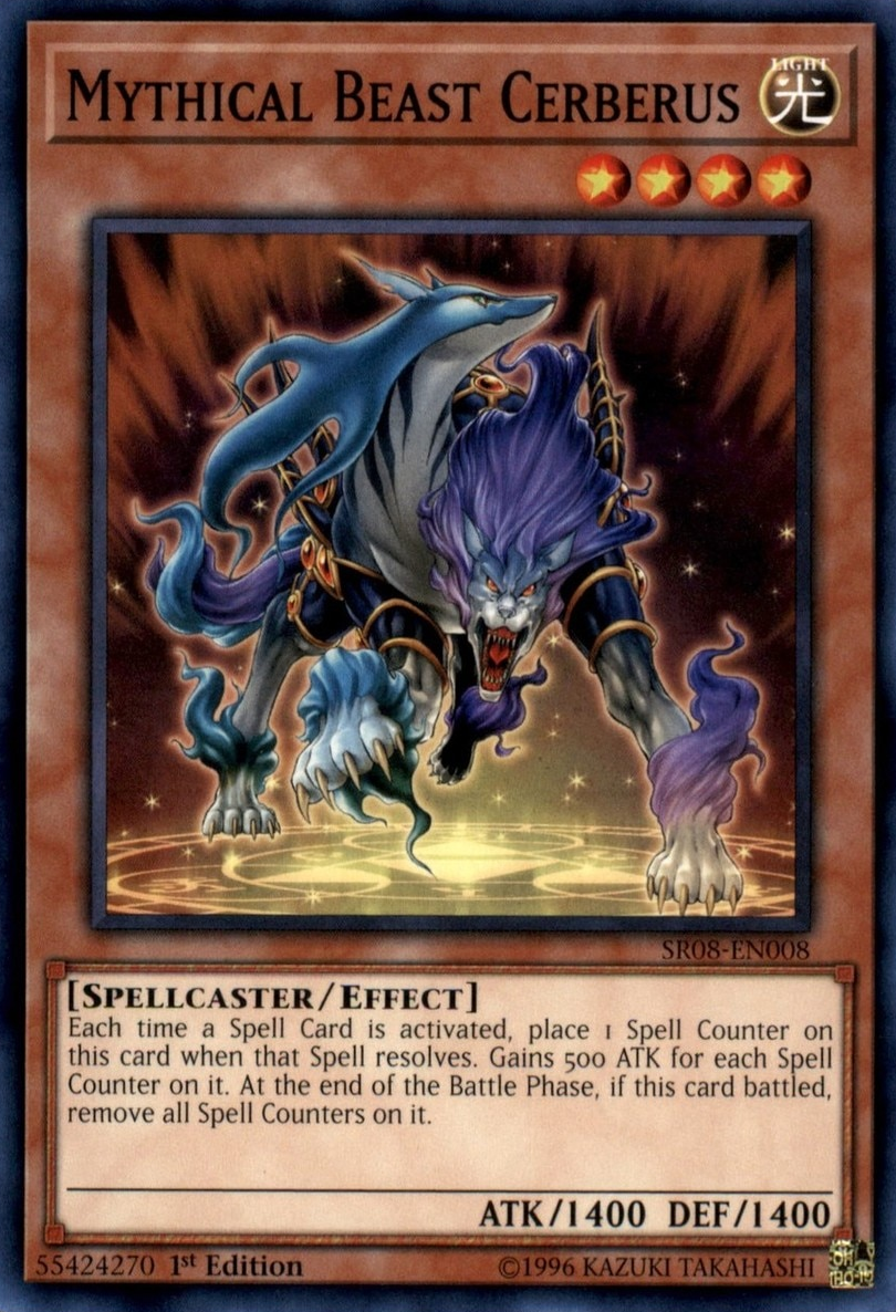 Mythical Beast Cerberus [SR08-EN008] Common | Odin's Place