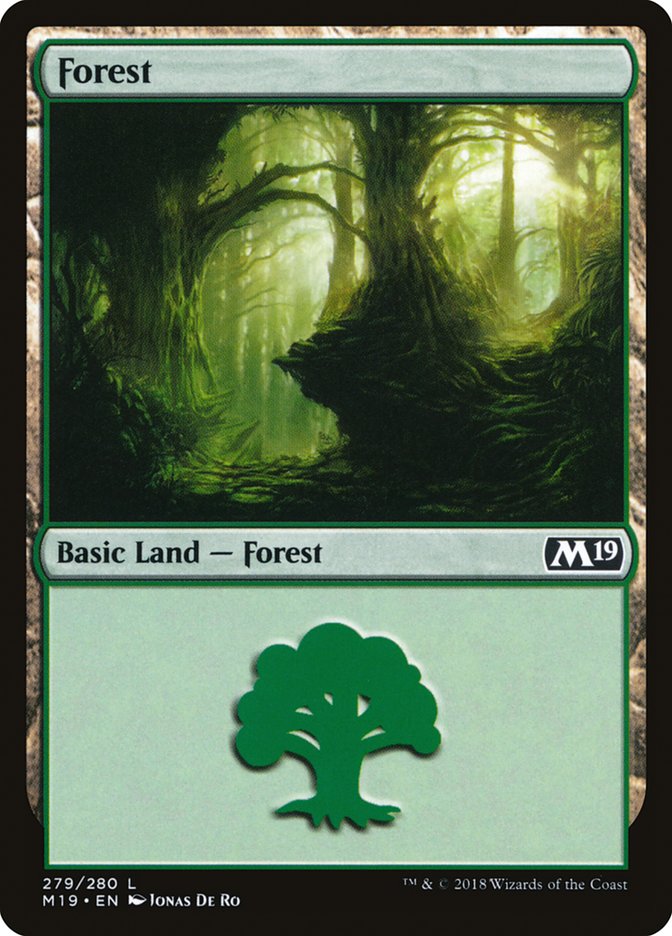 Forest (279) [Core Set 2019] | Odin's Place