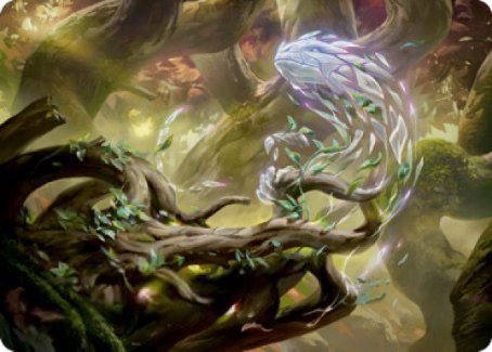 Emergent Sequence Art Card [Strixhaven: School of Mages Art Series] | Odin's Place