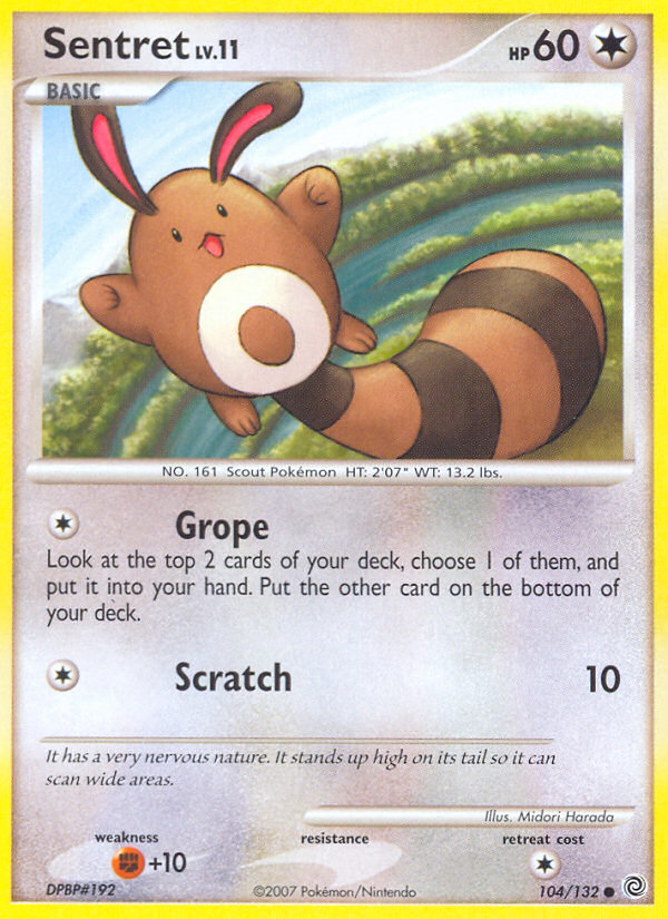 Sentret (104/132) [Diamond & Pearl: Secret Wonders] | Odin's Place