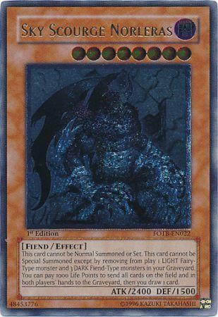 Sky Scourge Norleras [FOTB-EN022] Ultimate Rare | Odin's Place