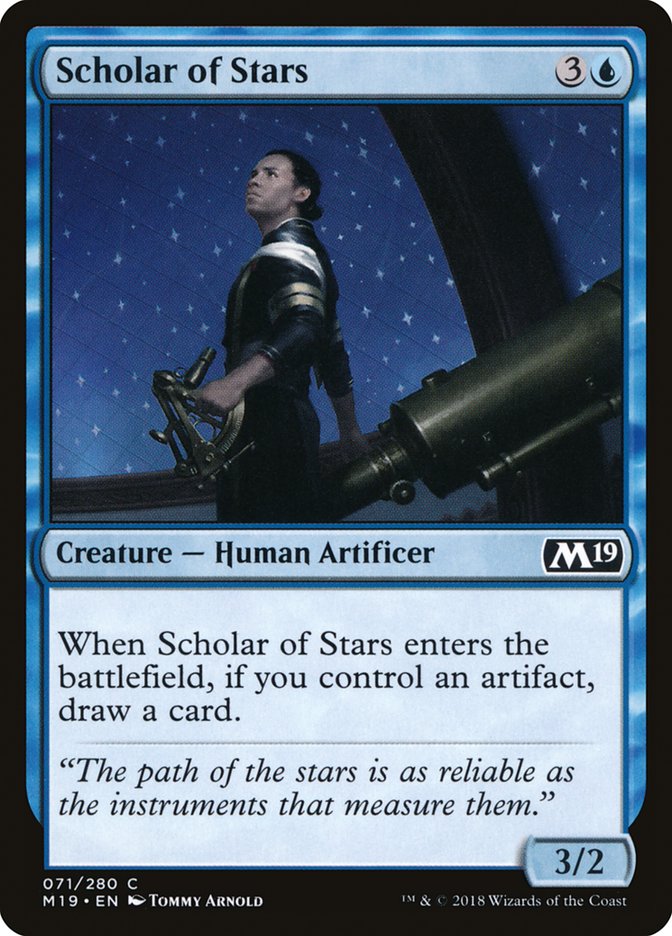 Scholar of Stars (71) [Core Set 2019] | Odin's Place