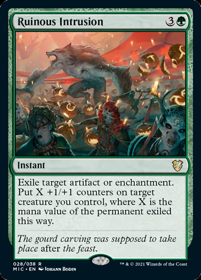 Ruinous Intrusion [Innistrad: Midnight Hunt Commander] | Odin's Place