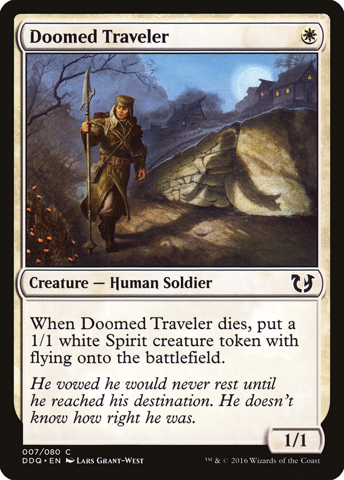 Doomed Traveler (7) [Duel Decks: Blessed vs. Cursed] | Odin's Place
