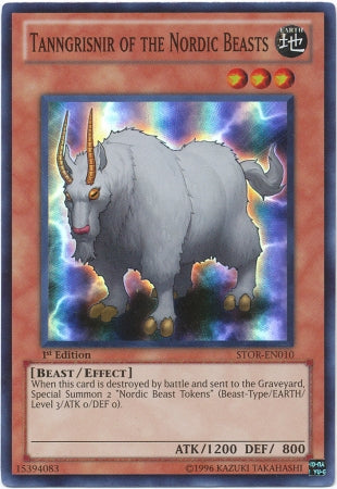Tanngrisnir of the Nordic Beasts [STOR-EN010] Super Rare | Odin's Place