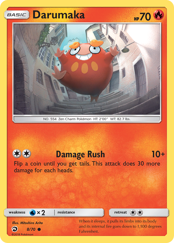 Darumaka (8/70) [Sun & Moon: Dragon Majesty] | Odin's Place