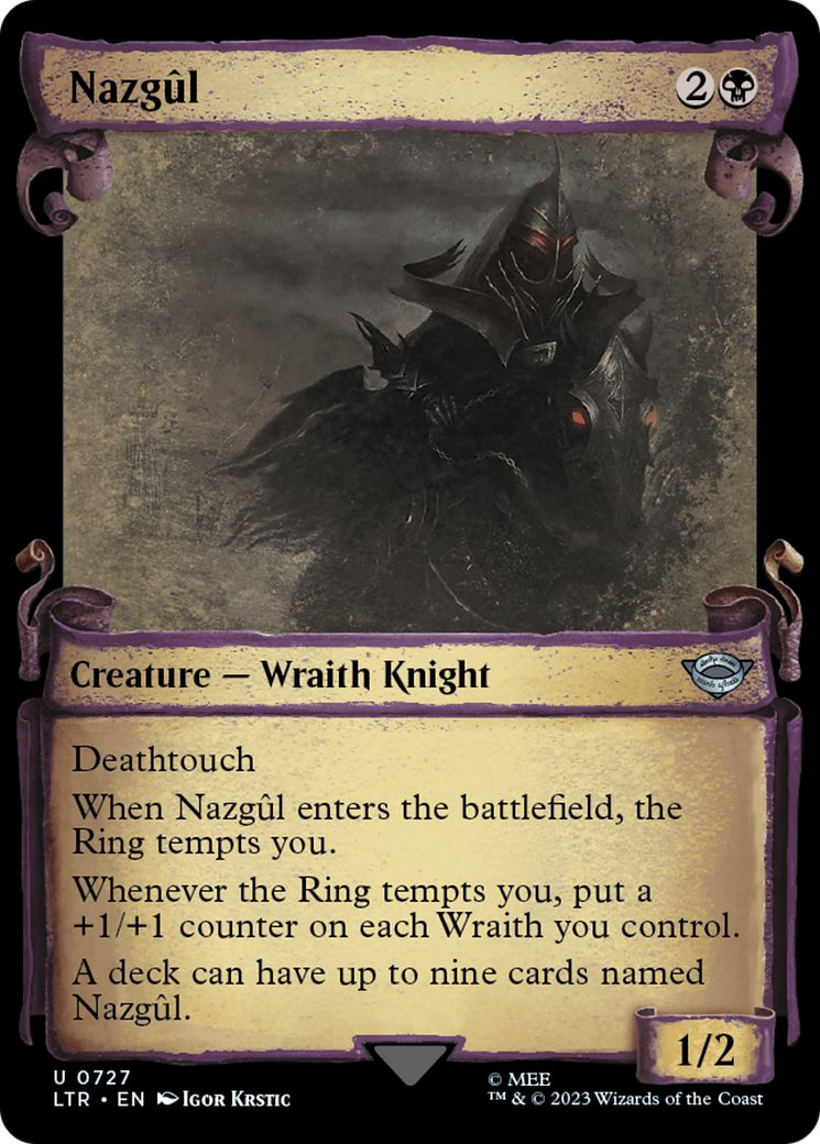 Nazgul (0727) [The Lord of the Rings: Tales of Middle-Earth Showcase Scrolls] | Odin's Place