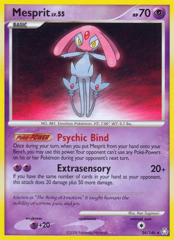 Mesprit (34/146) [Diamond & Pearl: Legends Awakened] | Odin's Place