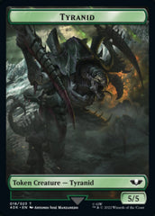 Tyranid (017) // Tyranid (018) Double-Sided Token (Surge Foil) [Warhammer 40,000 Tokens] | Odin's Place