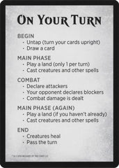 Rules Card [War of the Spark Tokens] | Odin's Place