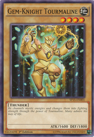Gem-Knight Tourmaline [SP15-EN001] Common | Odin's Place