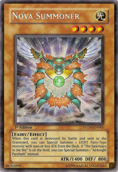 Nova Summoner [STON-EN065] Secret Rare | Odin's Place