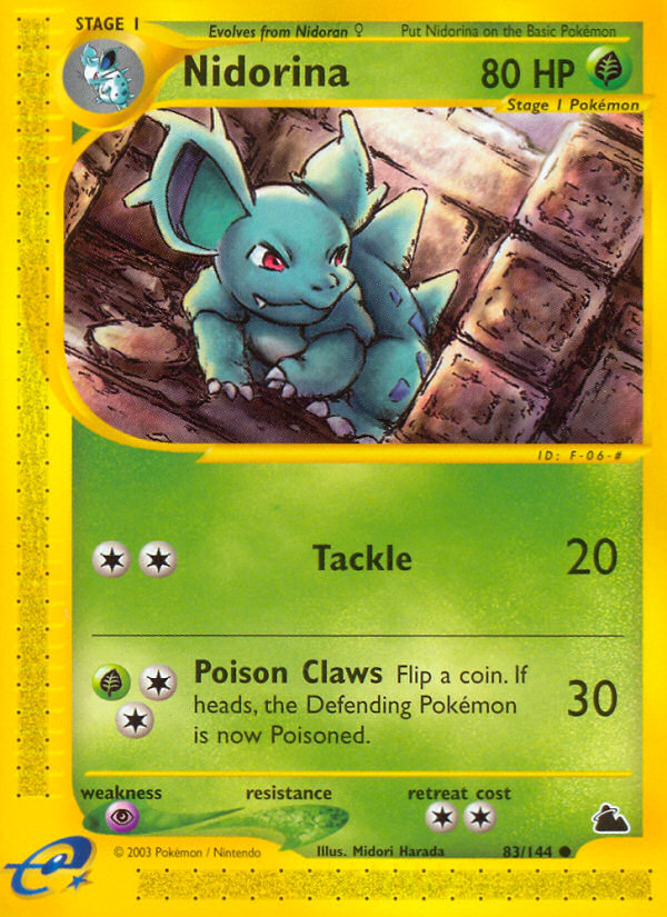 Nidorina (83/144) [Skyridge] | Odin's Place