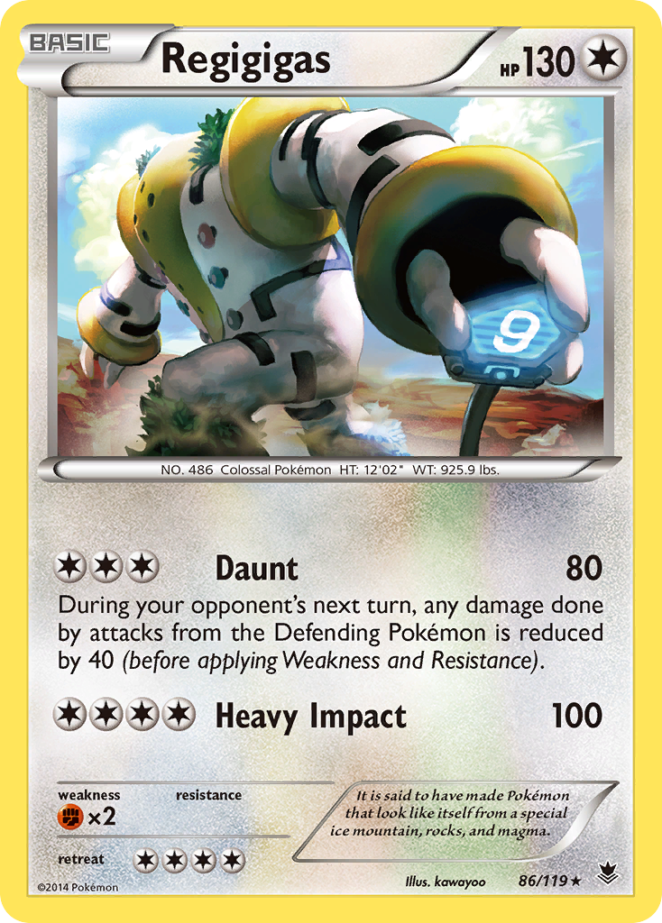 Regigigas (86/119) [XY: Phantom Forces] | Odin's Place