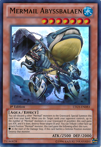 Mermail Abyssbalaen [LTGY-EN083] Ultra Rare | Odin's Place