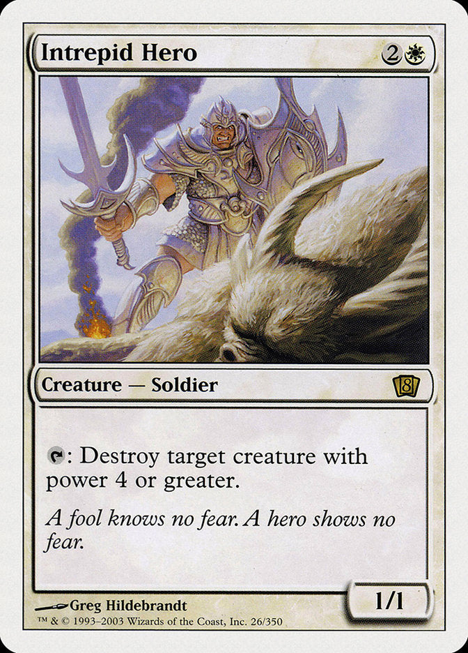Intrepid Hero (26) [Eighth Edition] | Odin's Place