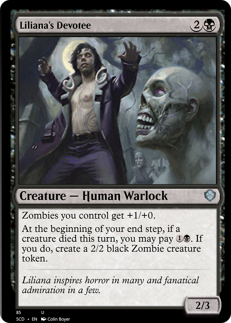 Liliana's Devotee [Starter Commander Decks] | Odin's Place