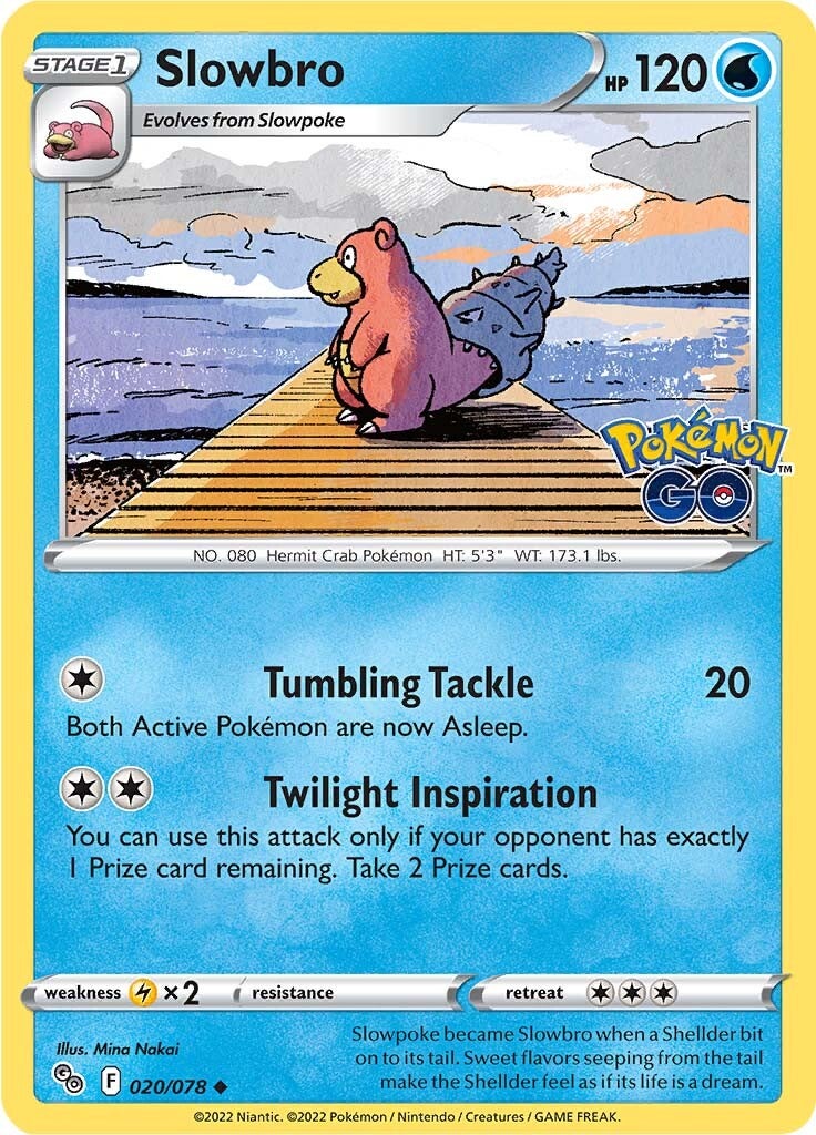 Slowbro (020/078) [Pokémon GO] | Odin's Place