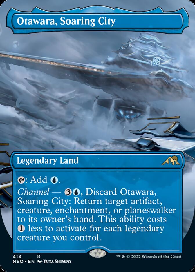 Otawara, Soaring City (Borderless Alternate Art) [Kamigawa: Neon Dynasty] | Odin's Place