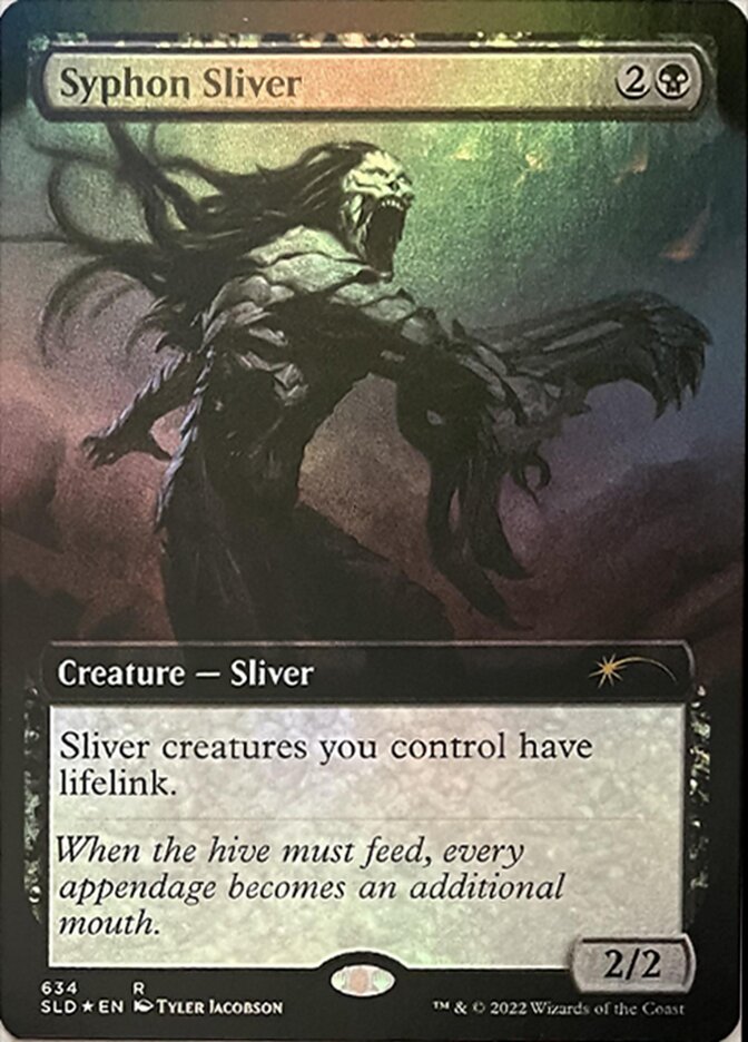 Syphon Sliver (Extended Art) [Secret Lair Drop Promos] | Odin's Place