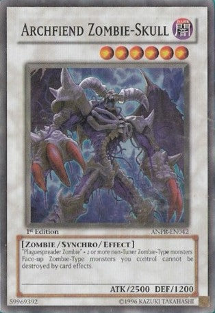Archfiend Zombie-Skull [ANPR-EN042] Super Rare | Odin's Place