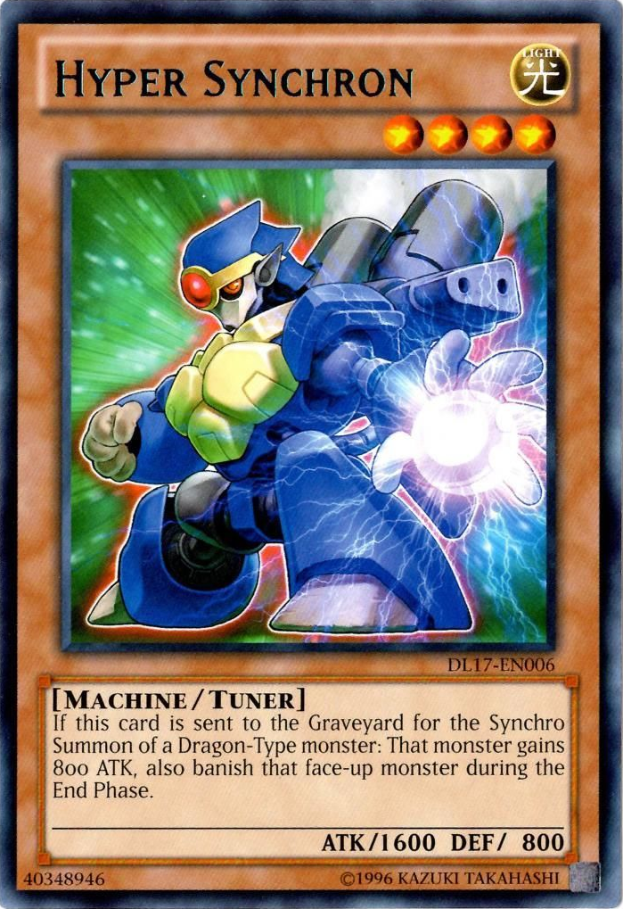Hyper Synchron (Blue) [DL17-EN006] Rare | Odin's Place