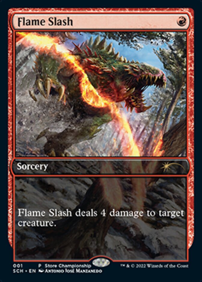 Flame Slash (Extended Art) [Store Championships 2022] | Odin's Place
