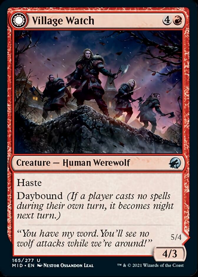 Village Watch // Village Reavers [Innistrad: Midnight Hunt] | Odin's Place