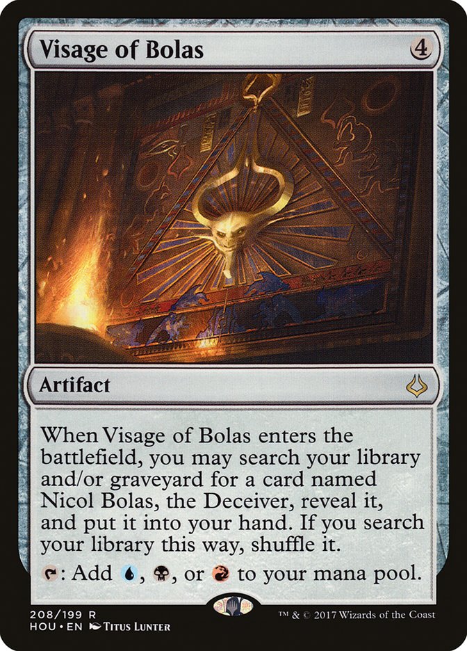 Visage of Bolas (208) [Hour of Devastation] | Odin's Place