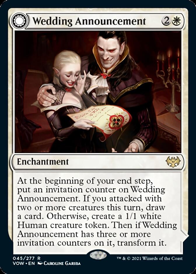 Wedding Announcement // Wedding Festivity [Innistrad: Crimson Vow] | Odin's Place