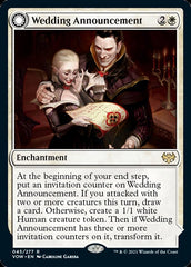 Wedding Announcement // Wedding Festivity [Innistrad: Crimson Vow] | Odin's Place
