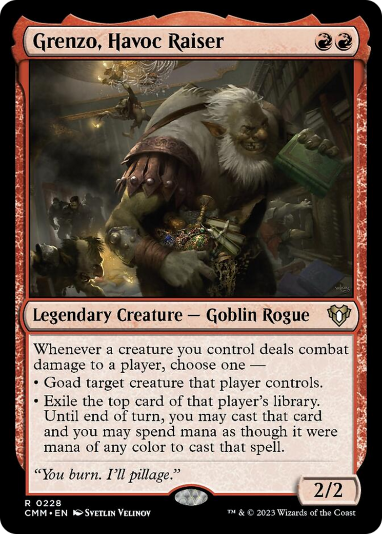 Grenzo, Havoc Raiser [Commander Masters] | Odin's Place