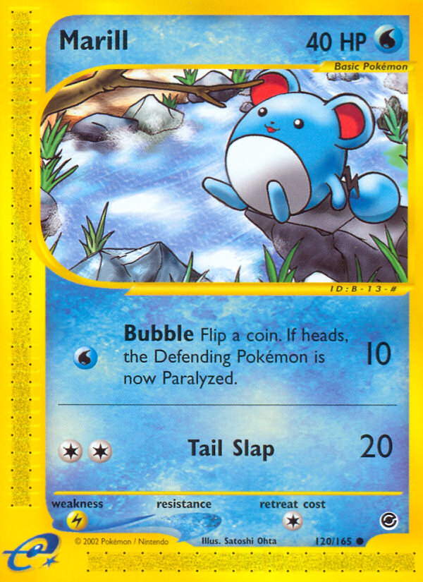 Marill (120/165) [Expedition: Base Set] | Odin's Place