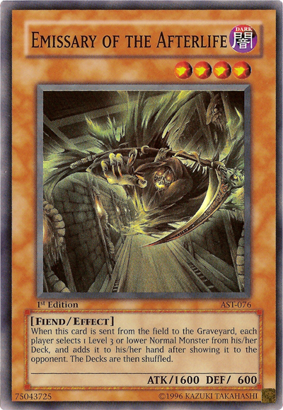 Emissary of the Afterlife [AST-076] Super Rare | Odin's Place