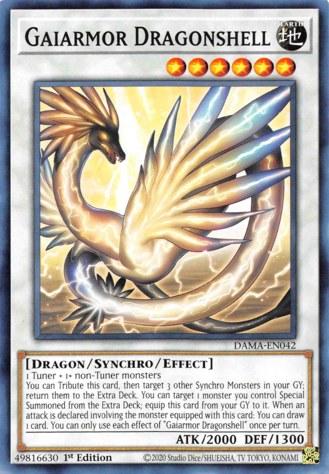 Gaiarmor Dragonshell [DAMA-EN042] Common | Odin's Place