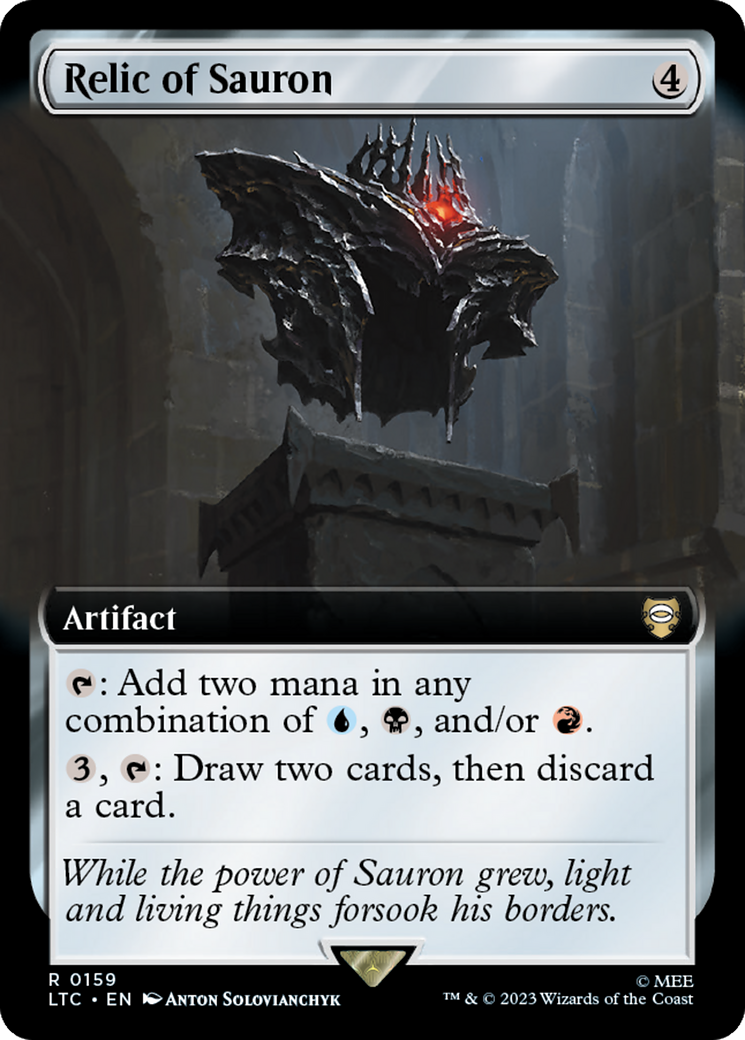 Relic of Sauron (Extended Art) [The Lord of the Rings: Tales of Middle-Earth Commander] | Odin's Place