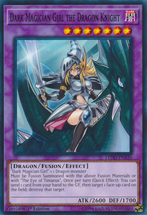 Dark Magician Girl the Dragon Knight [LEDD-ENA36] Common | Odin's Place