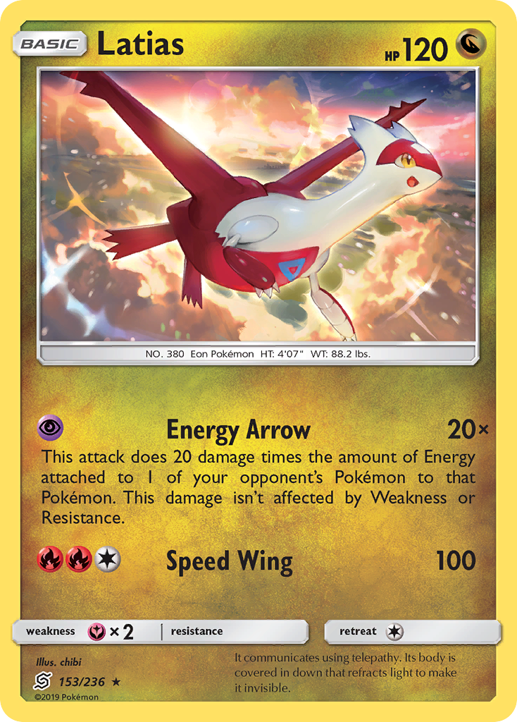 Latias (153/236) [Sun & Moon: Unified Minds] | Odin's Place