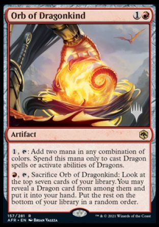 Orb of Dragonkind (Promo Pack) [Dungeons & Dragons: Adventures in the Forgotten Realms Promos] | Odin's Place