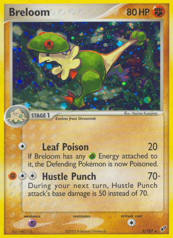 Breloom (3/107) [EX: Deoxys] | Odin's Place