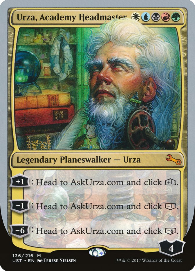 Urza, Academy Headmaster (136) [Unstable] | Odin's Place