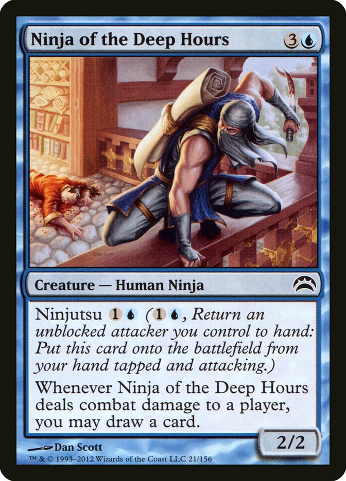 Ninja of the Deep Hours (21) [Planechase 2012] | Odin's Place