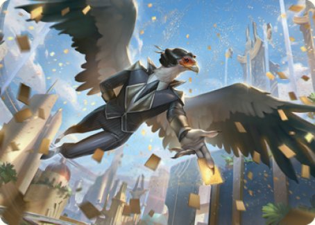 Skyboon Evangelist Art Card [Streets of New Capenna Art Series] | Odin's Place