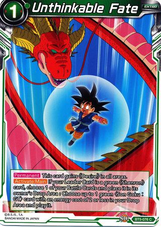 Unthinkable Fate (BT5-076) [Miraculous Revival] | Odin's Place