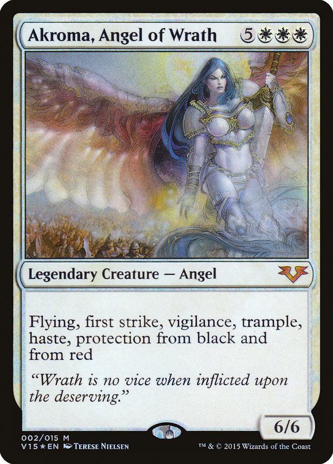 Akroma, Angel of Wrath (2) [From the Vault: Angels] | Odin's Place