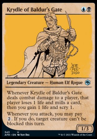 Krydle of Baldur's Gate (Showcase) [Dungeons & Dragons: Adventures in the Forgotten Realms] | Odin's Place